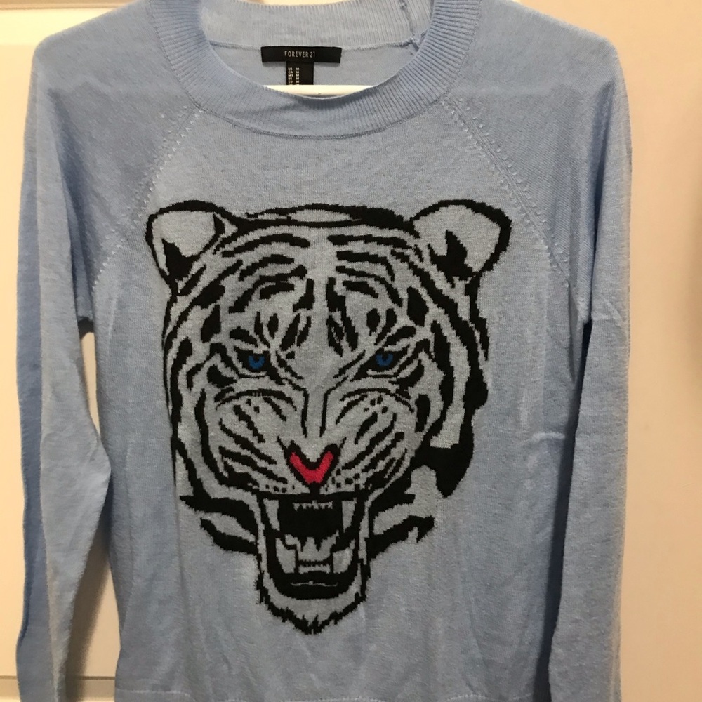 Forever 21 printed sweater